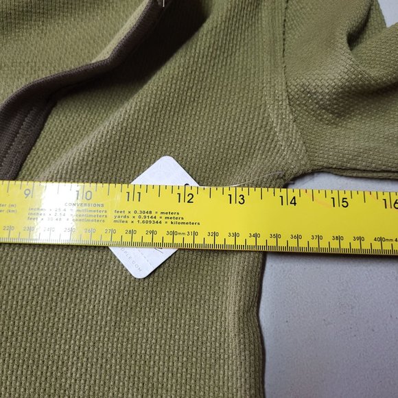 New We the Free People XS‎ Shirt Mikah Layering Cuff Thermal Top Army Combo - Picture 12 of 14